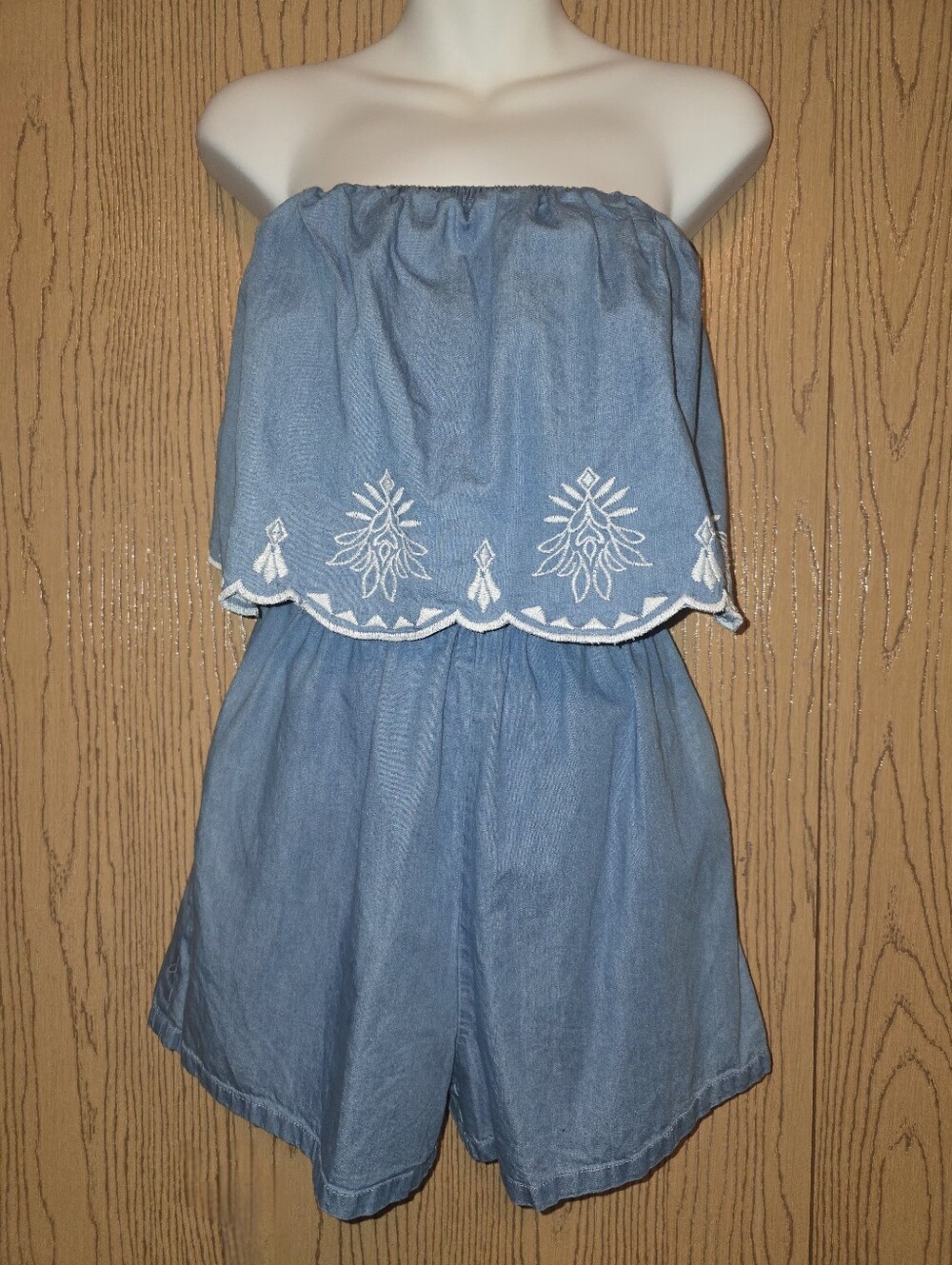 4/$25 Japna Sleeveless Romper 100% Cotton M